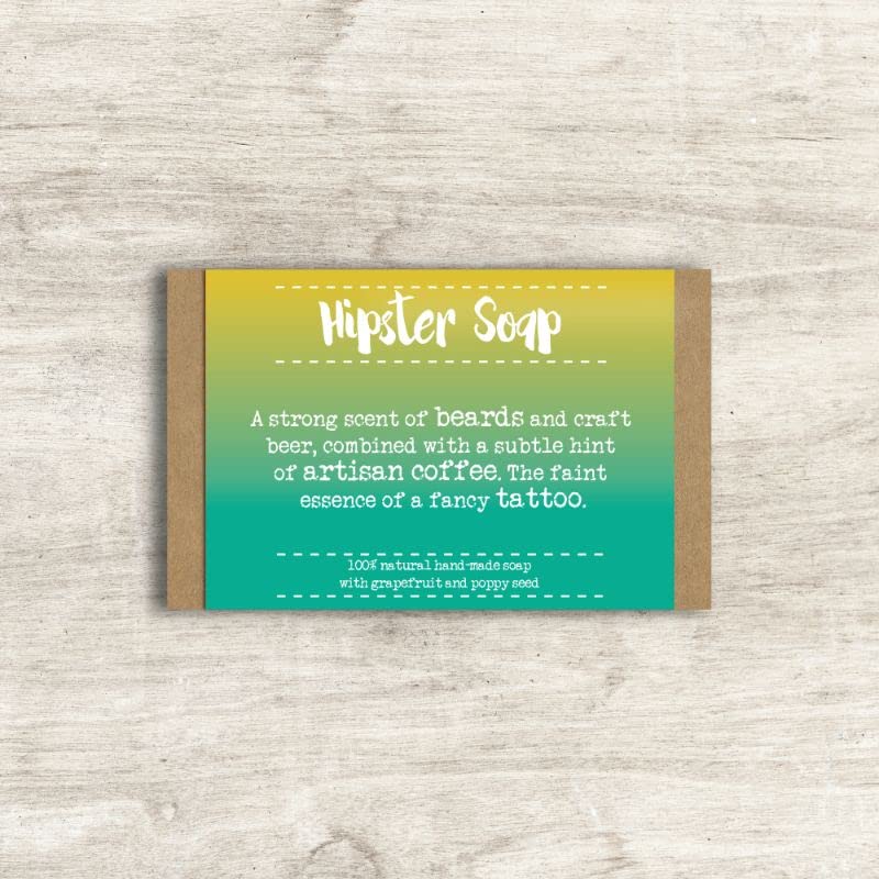Hipster Soap Bar In Gift Box Novelty Gift Idea By Dandelion Stationery SP010