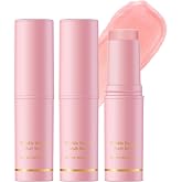 2Pcs Hydrating Multi Eye &amp; Lip Balm Firming Under Eye Balm Stick Make Up Base, Reduce Wrinkle Vegan &amp; Cruelty-Free