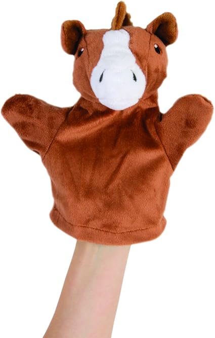 horse hand puppet