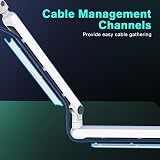 FIFINE Microphone Stand BM88 Low Profile Desk Mount with Cable Management view 8
