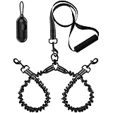 Peteast Dual Dog Leash, Double Dog Leash No Tangle w/Soft Handle, Heavy Duty Dog Leash for Two Dog Large Medium Small