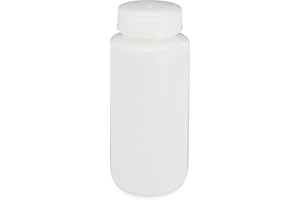 labForce 1155L48 Bottle, Wide Mouth Round, HDPE with PP Closure, 500mL, 12/Pack, 48/Case