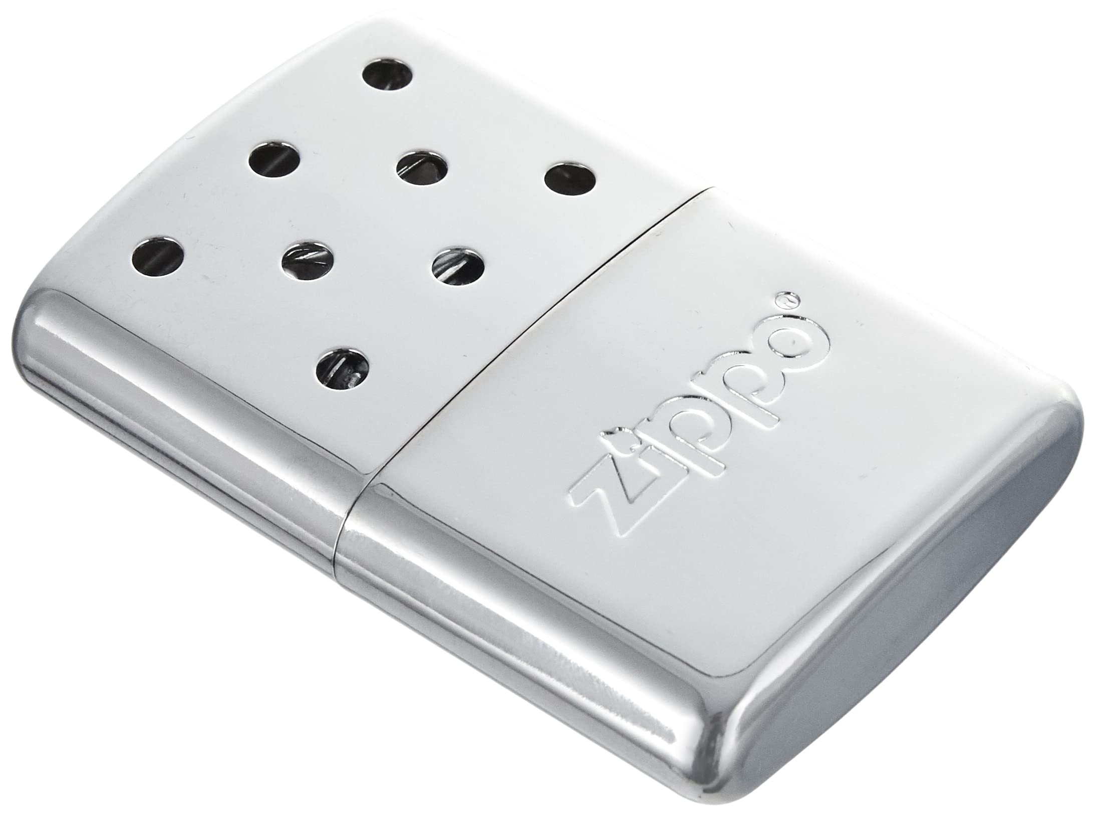 Zippo 12 Hour Refillable Hand Warmer | Portable, Refillable, Odorless | Works with Zippo Lighter Fluid | Includes easy fill technology, 2.5X more heat than disposables | Perfect for Camping, Fishing