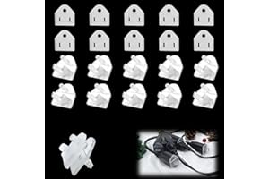 HBOPAN 10 Pack Outdoor Plug Protector Waterproof Soft Silicone Waterproof Pad and ABS Plug Cover Constitute Christmas Light Installation, Extension Cords, Stop GFCI
