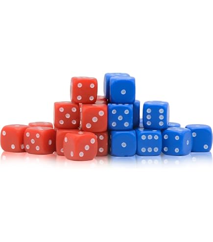 Warlord Games - 30 Dés Rouges D6 10mm Pour Jeux De Société Et Wargames