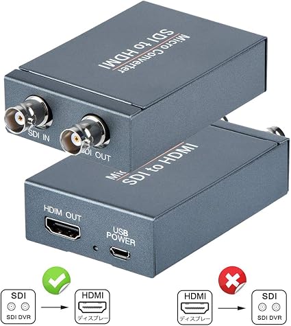 Fire Tv Convertitore Da SDI A HDMI, 1080P@50/60Hz SDI A HDMI, Adattatore Audio Video SDI HD-SDI E 3G-SDI, Per Monitor HD O Proiettori, Home Theatre, Ecc Registratore Vocale Fire Tv Convertitore Da SDI A HDMI, 1080P@50/60Hz SDI A HDMI, Adattatore Audio Video SDI HD-SDI E 3G-SDI, Per Monitor HD O Proiettori, Home Theatre, Ecc Registratore Vocale