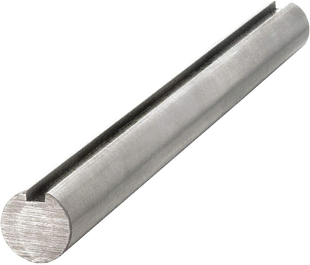 Keyshaft Keyed Shaft Dia. 2 in 9 in L 316 SS