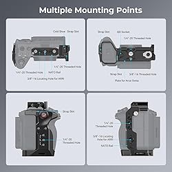 SmallRig Cage for Sony FX30 FX3 with Cable Clamp