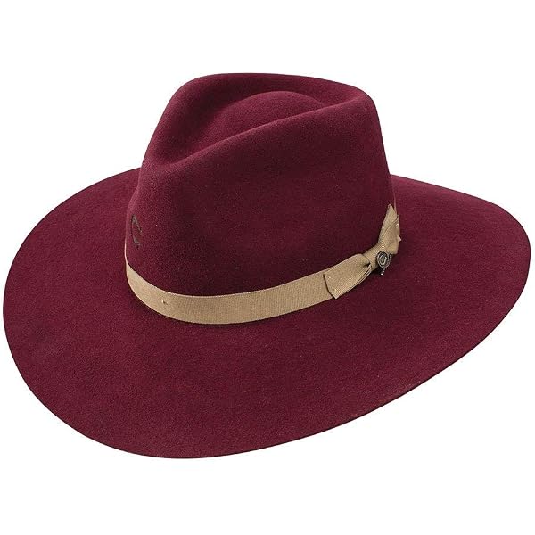 Charlie 1 Horse Women\'s Burgundy Lady Bandit Felt Western Hat Size: M Burgundy Western Hats & Caps: Charlie 1 Horse Women main image 3