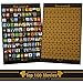 100 Movies Scratch Off Poster with Hanging Frame 17