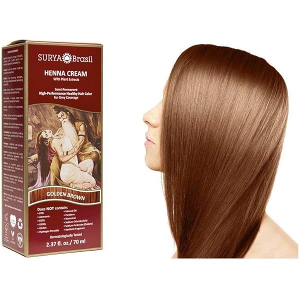 スーリヤブラジルヘナクリーム（チョコレート） Amazon.com : Surya Brasil Products Henna Cream, Chocolate