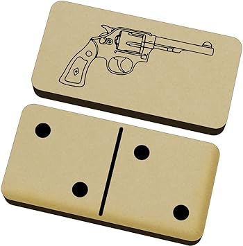 Arma de revólver Domino Juego y Caja (DM00017420): Amazon.es: Juguetes y juegos