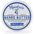 Maestro's Classic BEARD BUTTER | Anti-Itch, Extra Soothing, Hydrating Beard Creme For All Beard Types & Lengths- Mark of a Man Blend, 4 Ounce