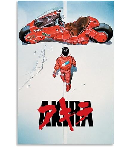 Amazon.com: Akira (1988) Japanese Manga Anime Movie Poster Canvas