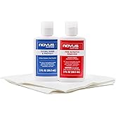 NOVUS-PK2-2 | Plastic Clean &amp; Shine #1, Fine Scratch Remover #2 and Polish Mates Pack | 2 Ounce Bottles