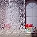 Adwaita 10 Guage Cobblestone 3D EVA Shower Curtain Liner with Hooks 72 x 72 inches (Clear)