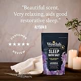 Westlab Magnesium Deep Sleep Bath Salts 1kg with Lavender & Cedarwood view 6