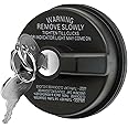 Locking Gas Cap, Lock Fuel Cap with Key Compatible with Toyota 4Runner Tacoma Tundra Acura Honda CRV Infiniti Nissan Buick Cadillac GMC Replace #10504 77300-47020