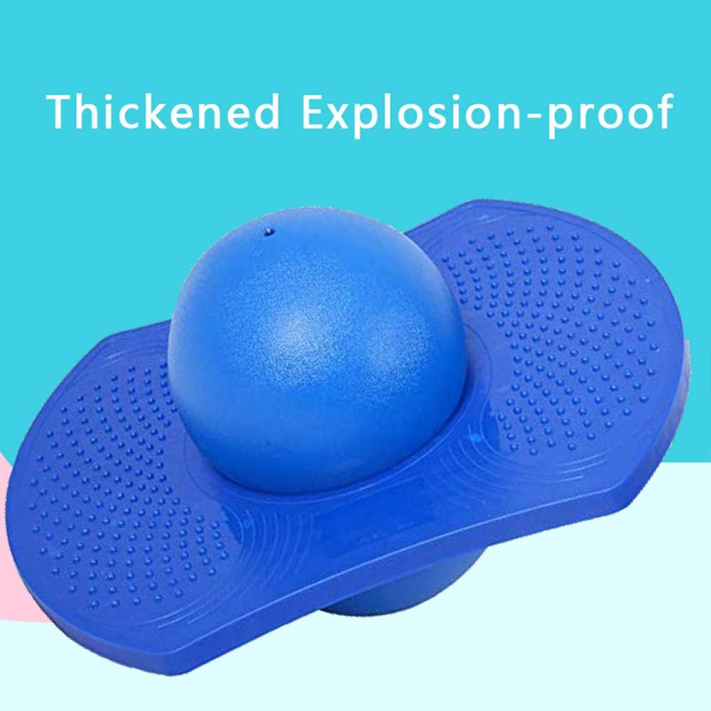 Pogo Ball Hopper,Jumping Bouncing Ball Space Hopper Balance Jump Ball Explosion-Proof Thicken Fitness Ball Exercise Bounce Space Ball Body Training Assistant for Losing Weight Coordination - Image 4