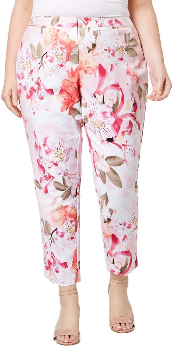 calvin klein floral pants