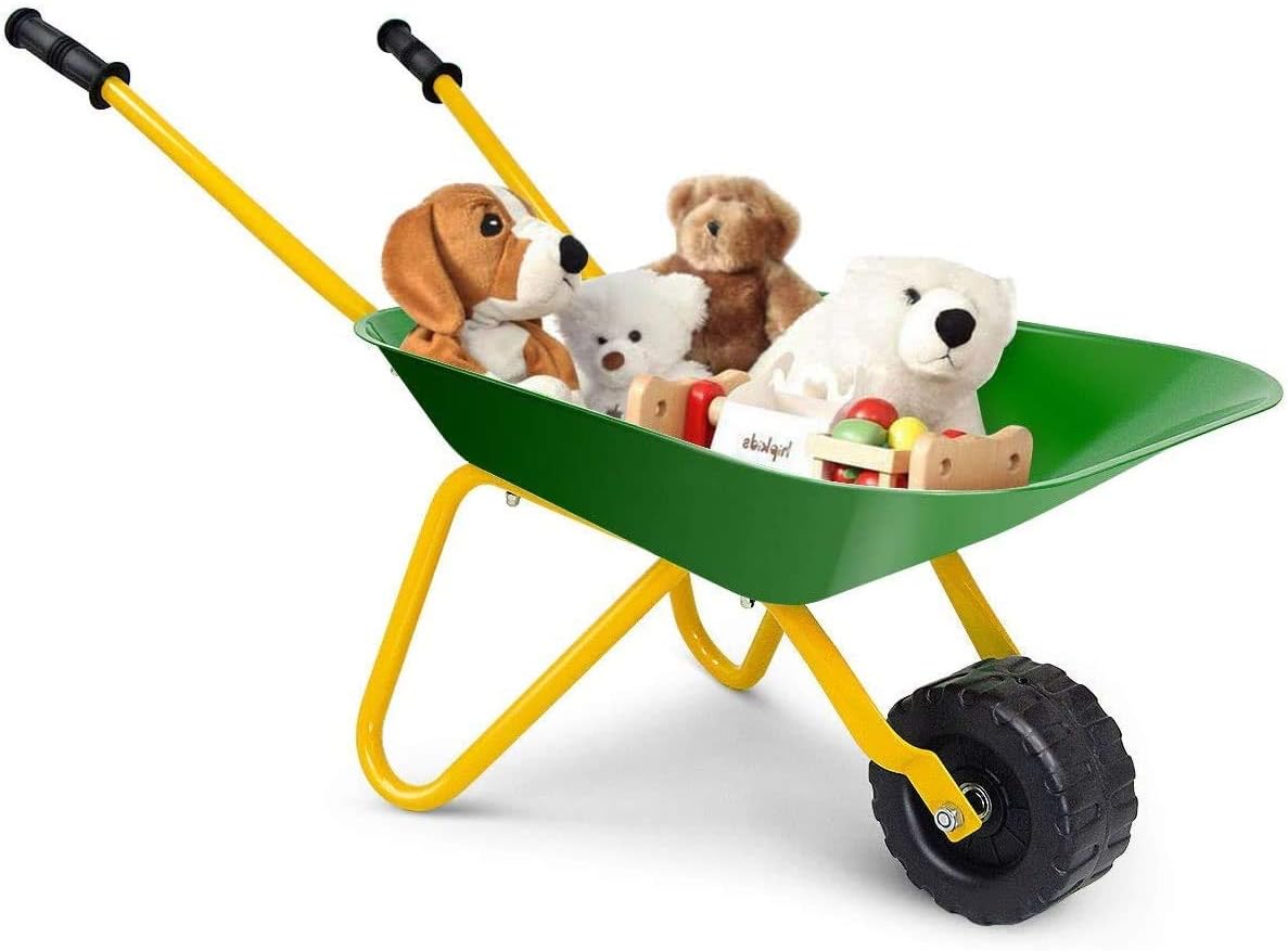 metal toy wheelbarrow