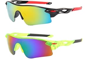 Kids Sports Sunglasses for Boys Girls–UV400 Protection Toddler Sunglass Lightweight Youth Cycling Baseball Softball Golf