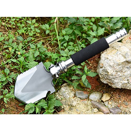 Hikemax Compact Military Folding Shovel Multi Purpose Camping Shovel