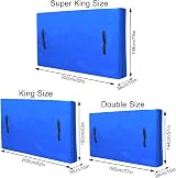 Suewidfay Mattress Bag Double Size 195x144x38cm Moving Storage 8 Handles view 3