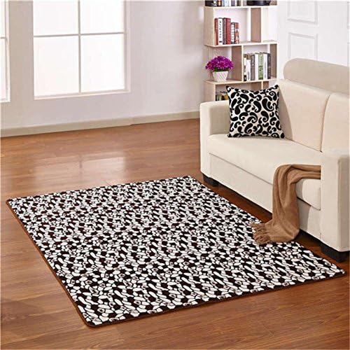 Thicken,Machine Washable,Bathroom,Bedroom,Carpet/Anti-skidding ,Door,Doormat To Clean Your Shoes-E 120x160cm(47x63inch)