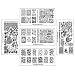 Bundle Monster Polynesian Themed Nail Art Design Rectangular XL Stamping Plates