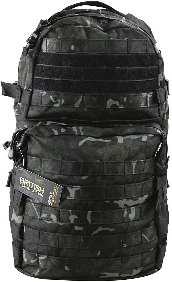 Combat Medium Assault Pack 40ltr Rucksack Btp Night Camo