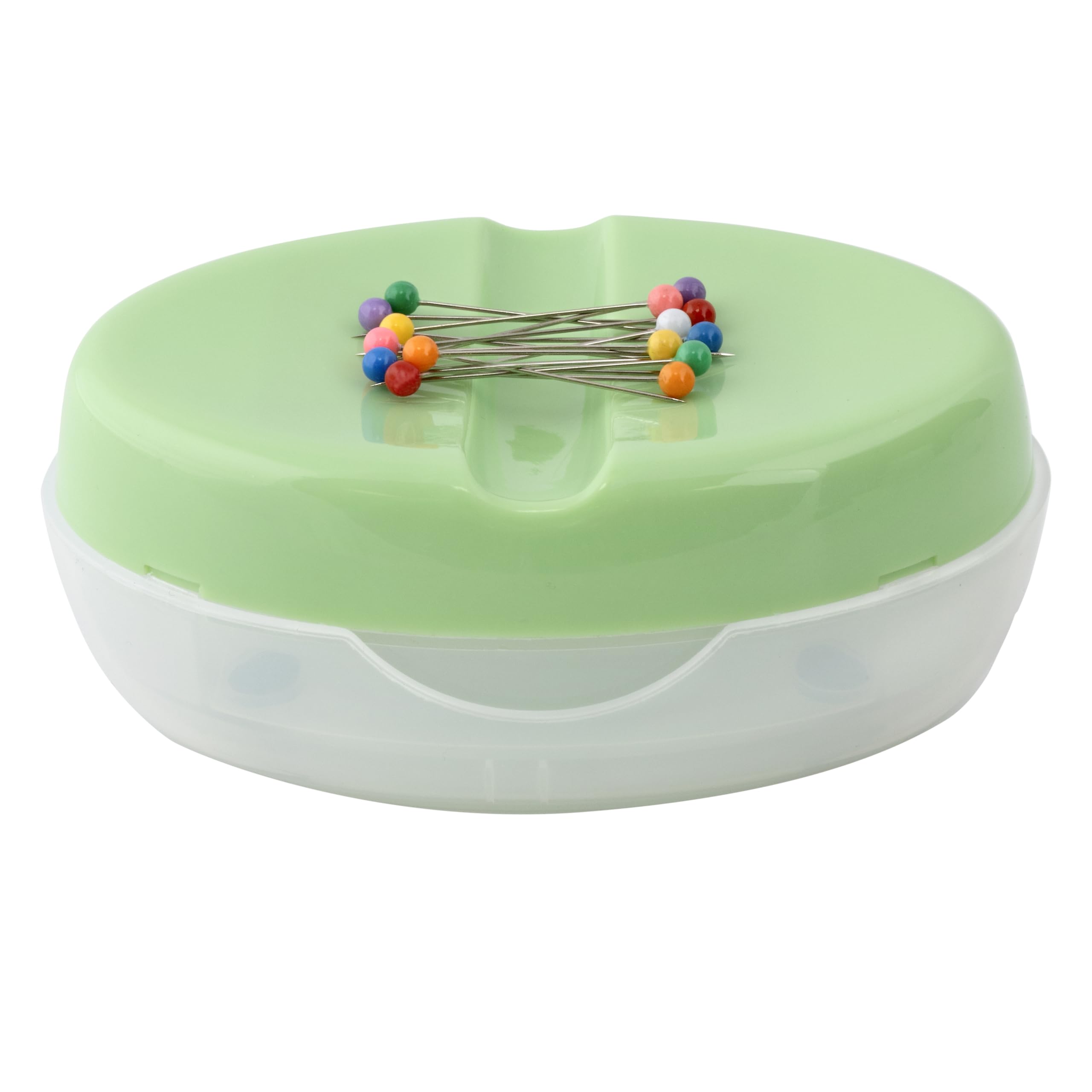 Dritz Ultimate Magnetic, Assorted Colors: Blue, Purple & Green, 1, 15 Ball Pin Caddy