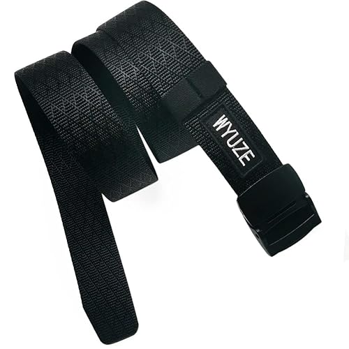 WYuZe Mens Military Tactical Web Belt, Casual Nylon Webbing with