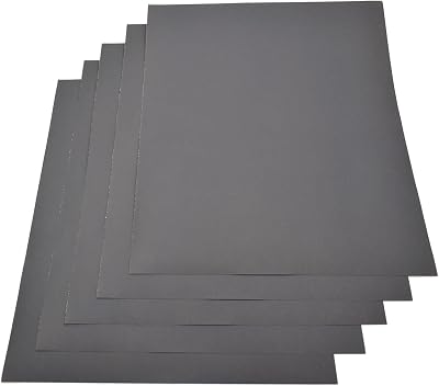 Keeja Grit 1200 Wet/Dry Sandpaper 5 Sheets 230 x 280mm Silicon Carbide