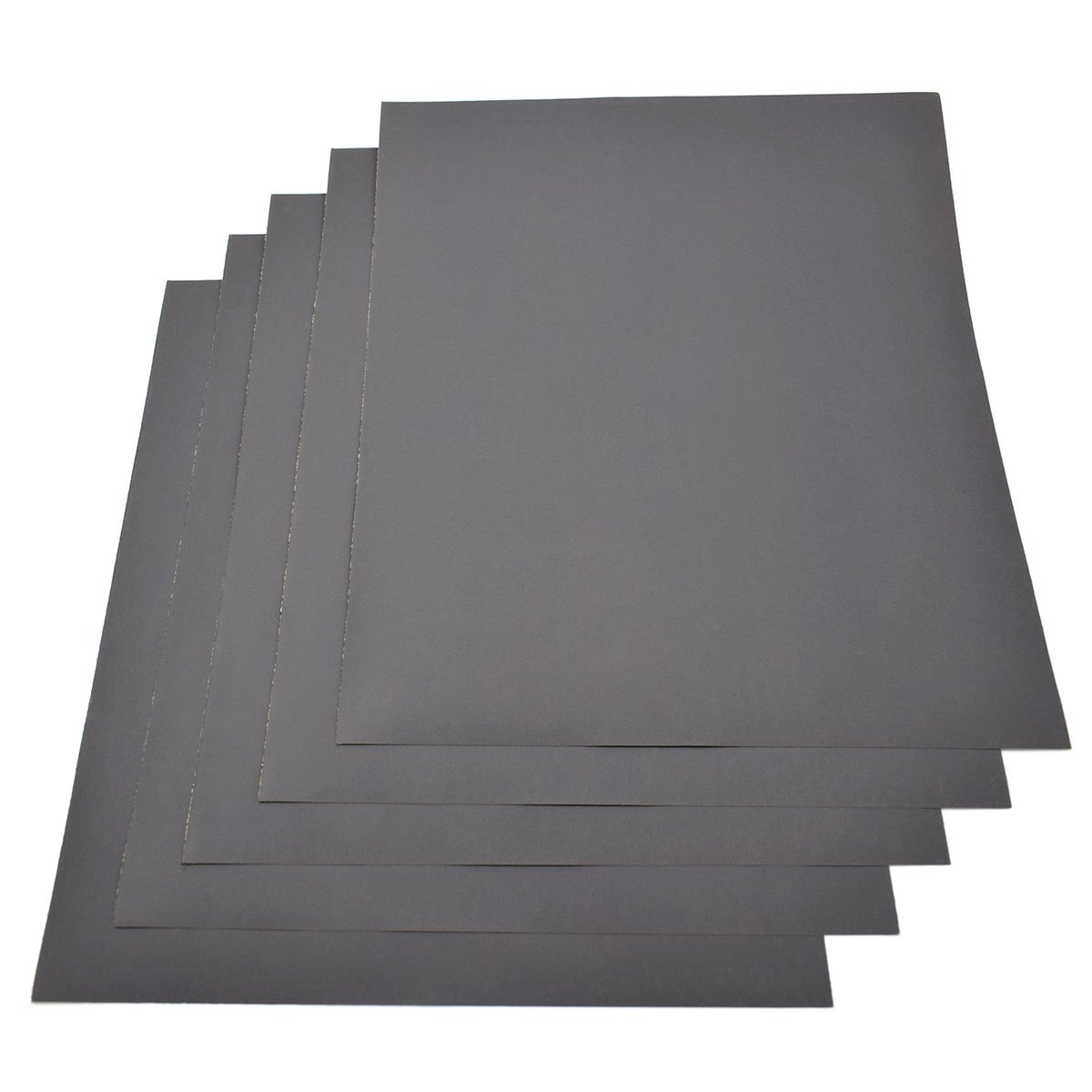 5 Sheets -Grit 1200 Waterproof Paper 230 x 280mm Wet/dry Silicon Carbide