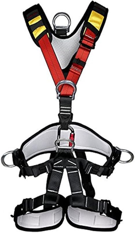 Amazon Com Haofst Climbing Harness Full Body Safety Harness