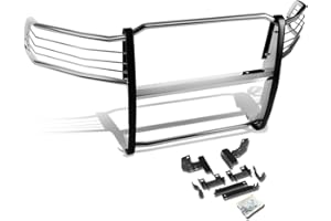 DNA Motoring GRILL-G-022-SS Front Bumper Brush Grille Guard Compatible with 09-18 Ram 1500