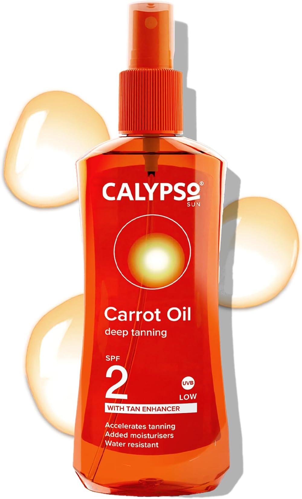 Calypso Carrot Oil Deep Tanning Spray with SPF2 200 ml