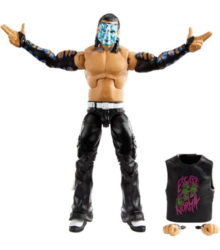Amazon.com: WWE Jeff Hardy Elite Series #75 Deluxe Action Figure
