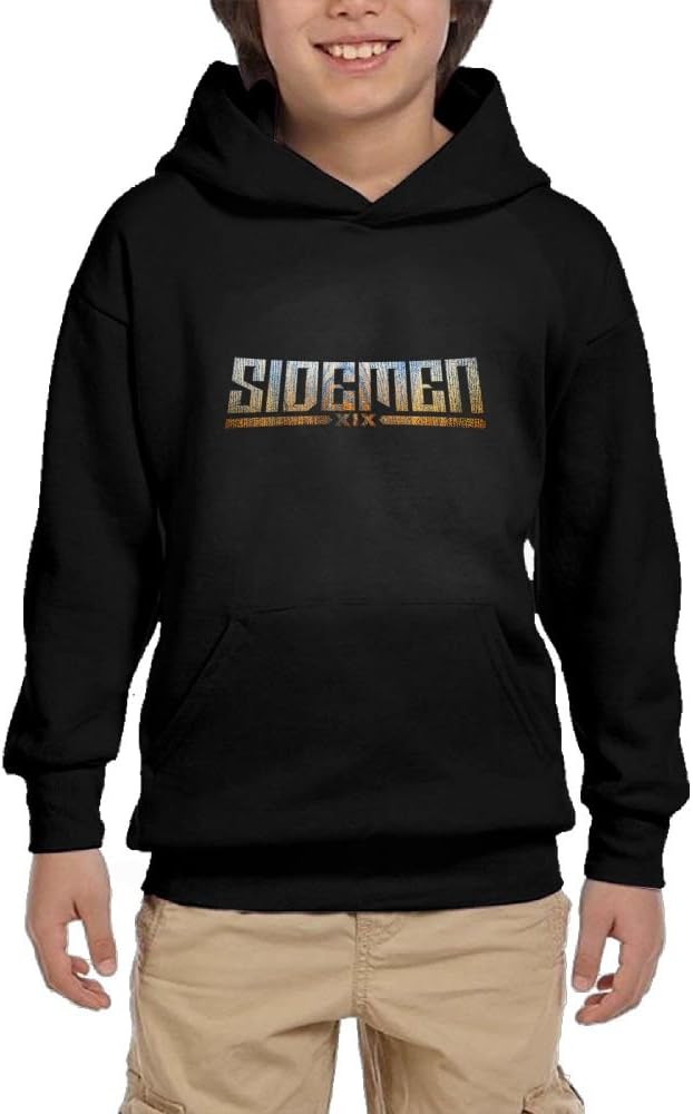 boweigongmao Miniminter Sidemen Youth Hoodie Long Sleeve Sweater Young Soft Warm Cotton Boys Sweater Girls Pullover