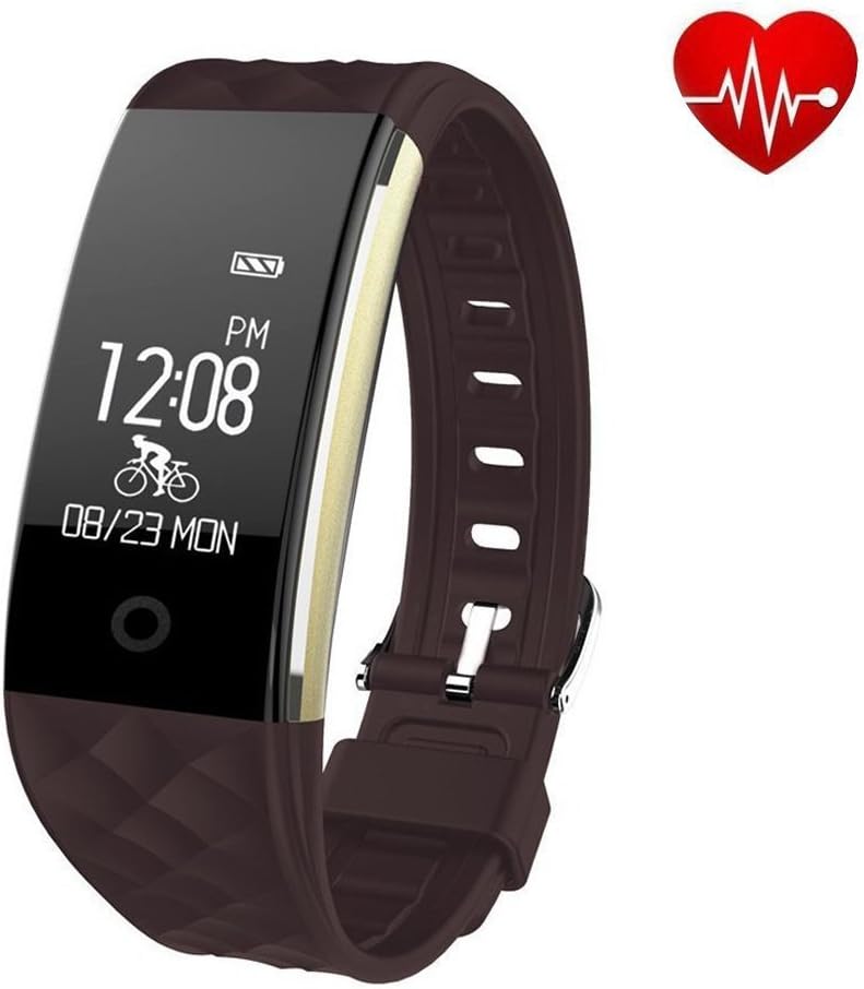 tigerhu Fitness Tracker, Activity Tracker Watch with Heart Rate Monitor, IP67 Waterproof Smart Bracelet as Calorie Counter Pedometer Sleep Monitor for Android and iOS.
