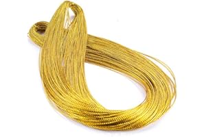 WARMTREE 328 Feet Gift Tags String Hang Tags Rope (Gold)