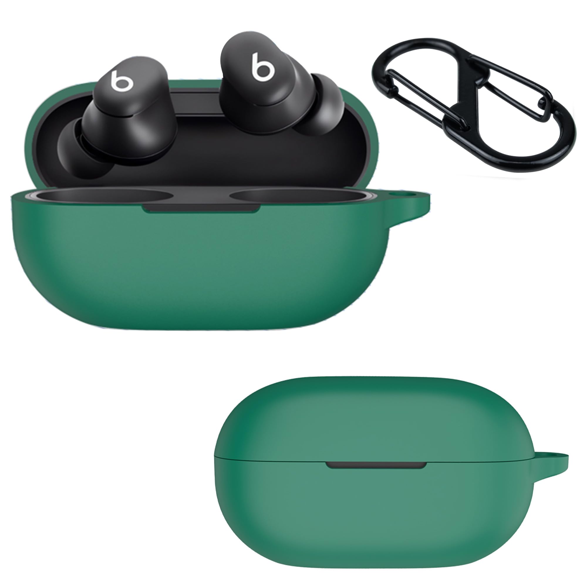 Lemxiee Cover for Beats Solo Buds Case Silicone