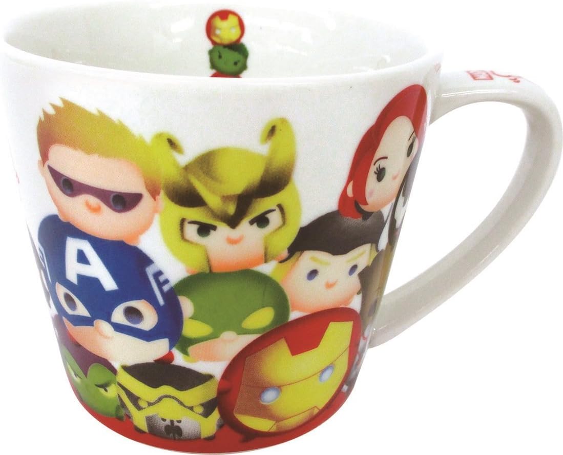 Amazon Co Jp マーベル コップ マグカップ ツムツム スタンダード 260ml ホワイト ホーム キッチン