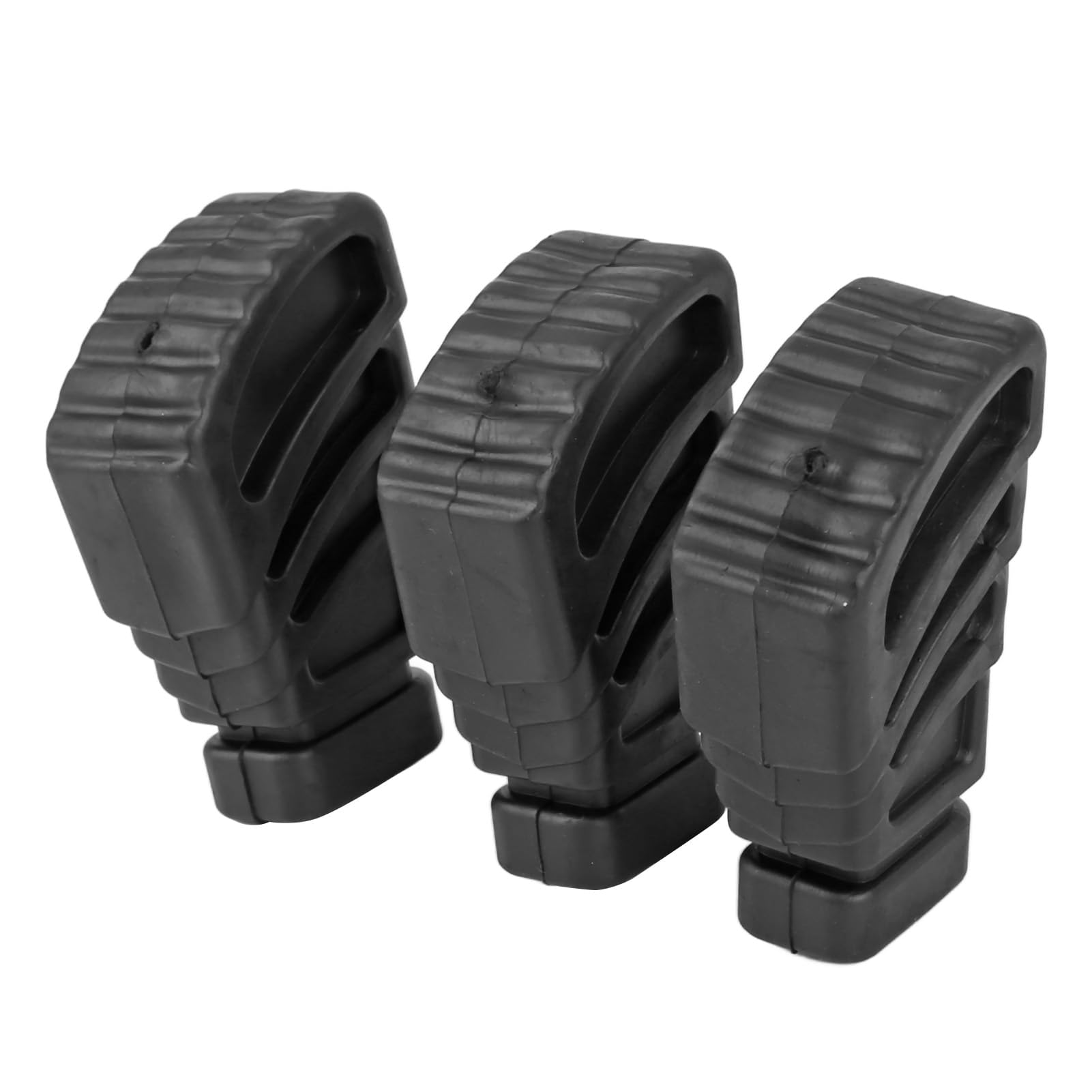 3Pcs Drum Rubber Feet Bass Drum Rack Rubber Feet Drum Rubber Feet Bracket Pad for Cymbal Stand Percussion Parts (WC10)