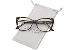 MEETSUN Blue Light Blocking Glasses for Women Anti Eyestrain Filter Blue Ray Oversized Computer Game Glasse