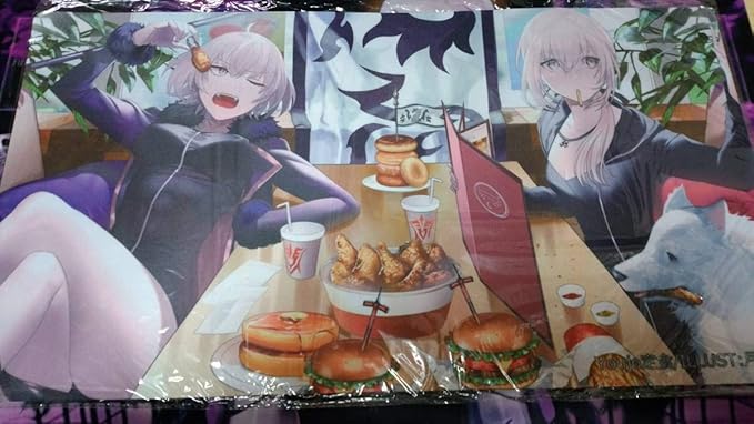 Amazon Co Jp プレイマット 新宿オルタコンビ Youjo定食 ジャンヌ ダルク オルタ アルトリア セイバー オルタ ホビー 通販