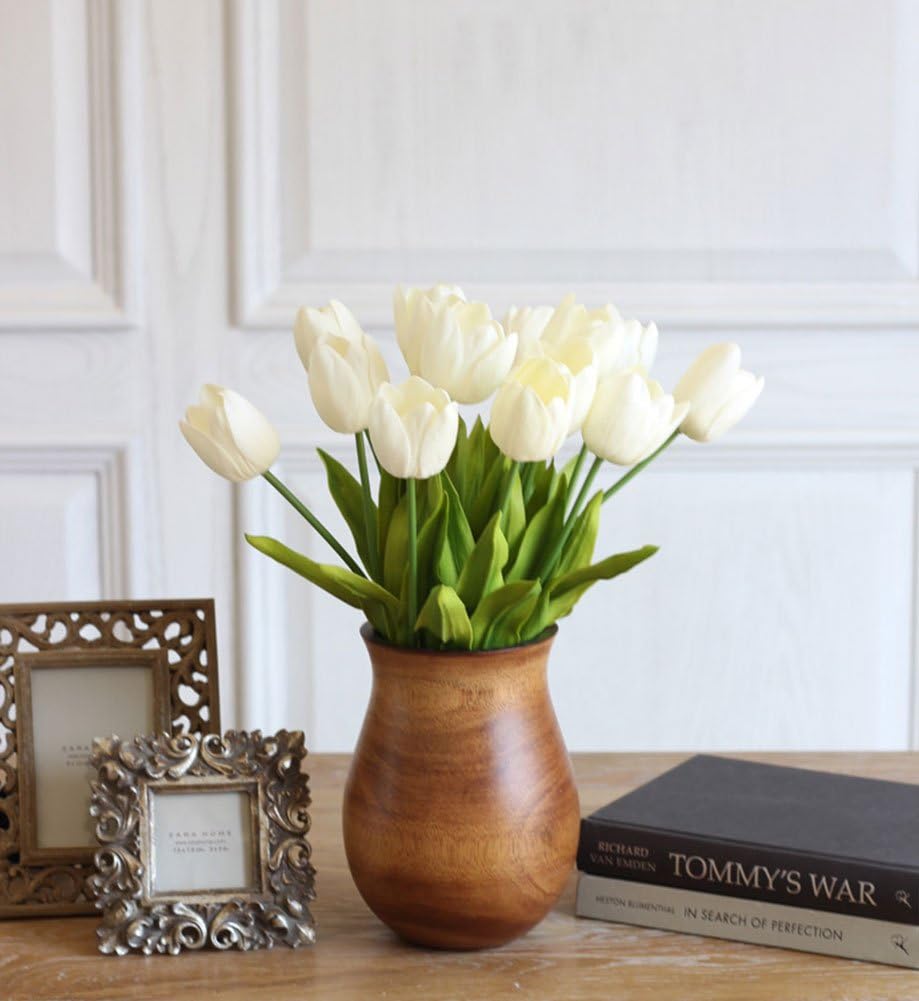 20pcs Tulip Flower Latex Real Touch for Wedding Décor Flower KC451