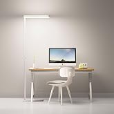 Homelist LH1 77'' Floor Lamp, 9000LM Full-Spectrum Eye-Care Floor Lamp | 100W Super Bright Floor Lamp for Office Work, Reading, LED Standing Dimmable Lamp CRI 98, for Living Room, Home Office