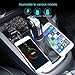 Car Charger, SIQIWO Quick Charge 3.1A/15W with 2.3 ft Dual Retractable Cable and USB Port, Compatible with iPhone Xs Max XR X 8 7,Samsung Galaxy S9 S8 Note 8 LG V30 Moto Z2 Google Pixel 2 XL and More